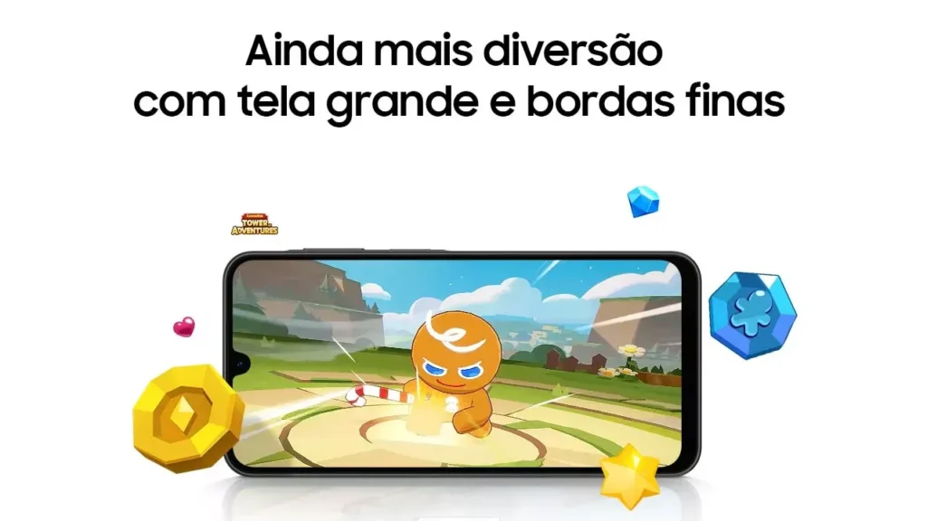 Tela do Galaxy A26