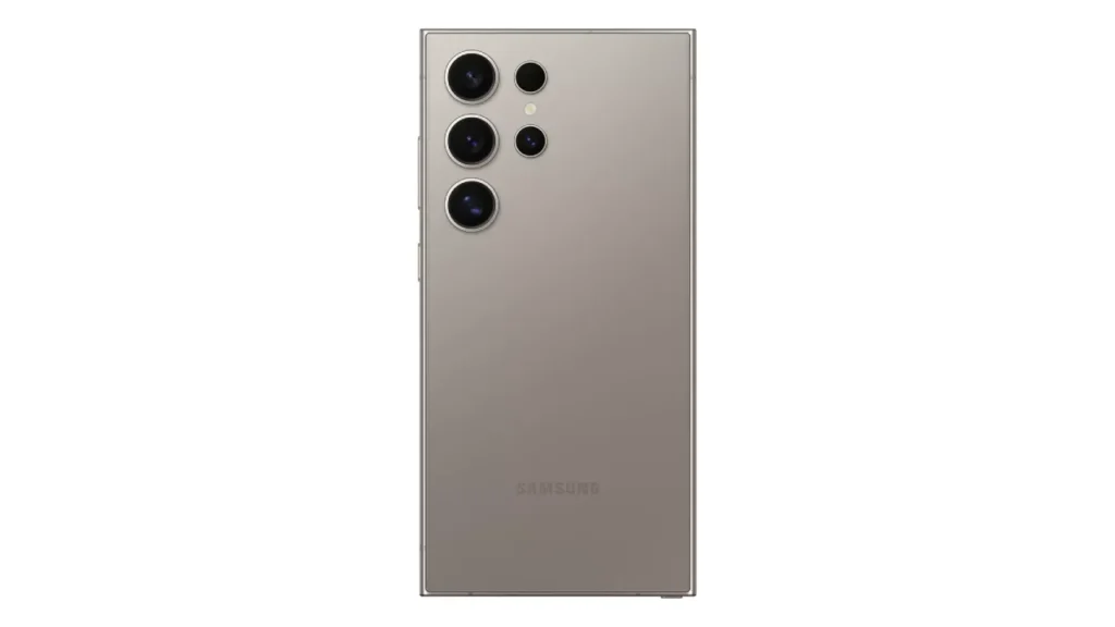 Design do Samsung Galaxy S24 Ultra