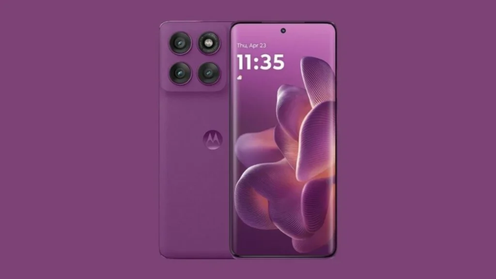 Tela do Motorola Edge 60 Pro