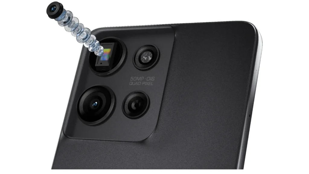 Câmeras do Moto G75
