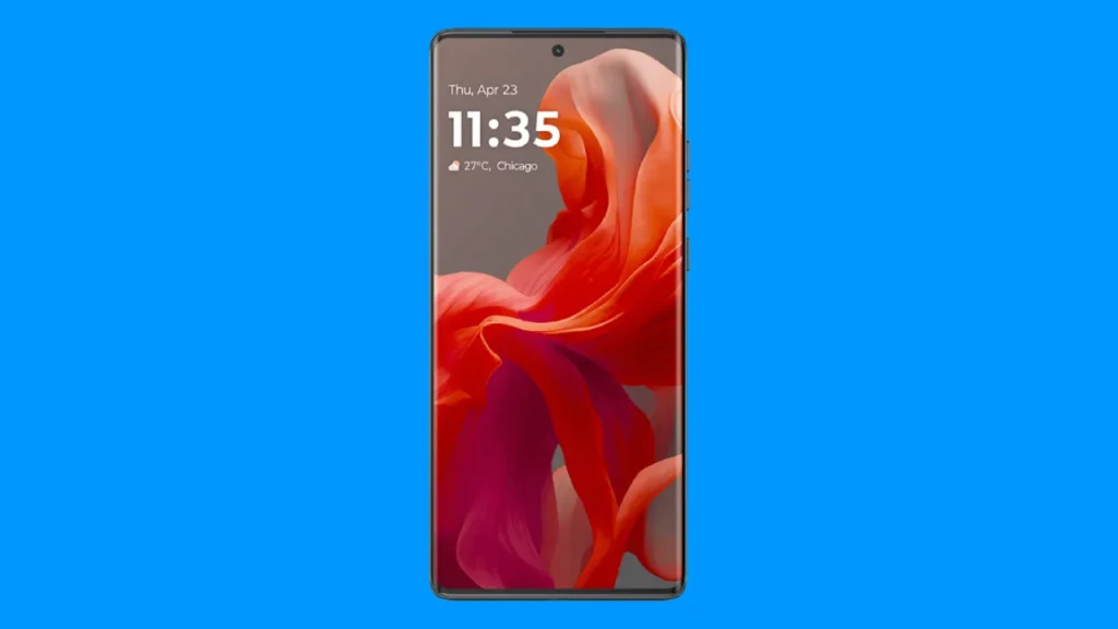 Tela do Moto G85