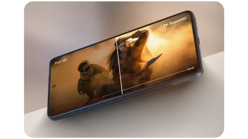 Tela do Moto G86