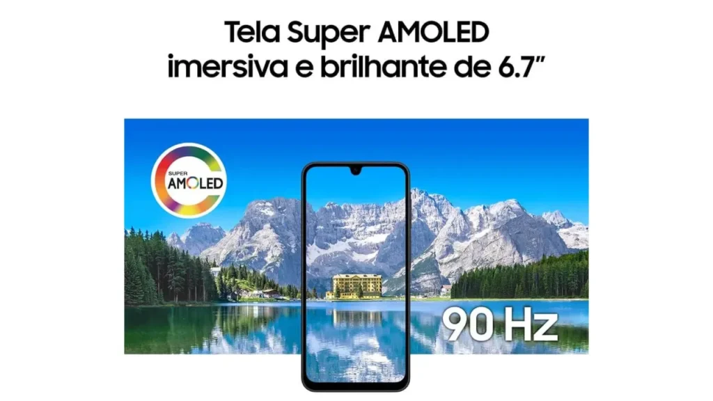 Tela do Samsung Galaxy A17 5G