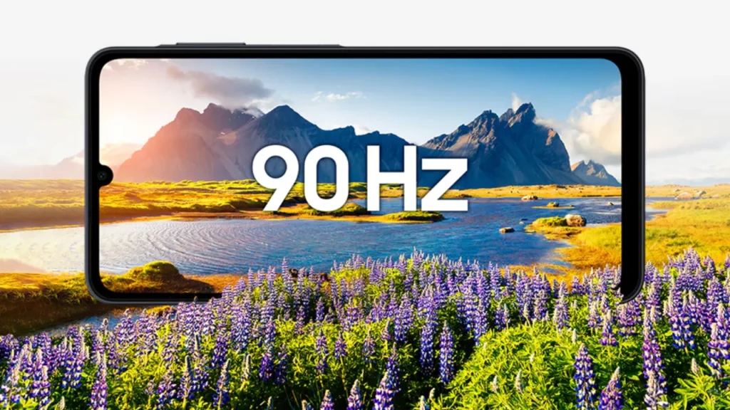 Tela do Galaxy A07 4G