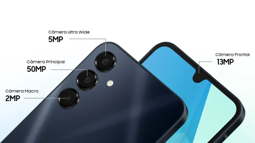 Câmeras do Galaxy A16 5G