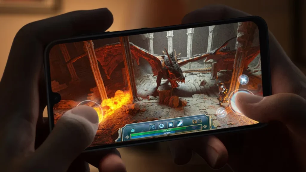 Desempenho do Galaxy A16 5G.