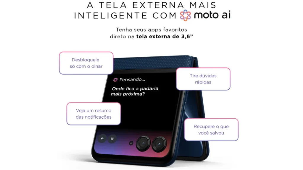 Moto AI no Motorola Razr 60