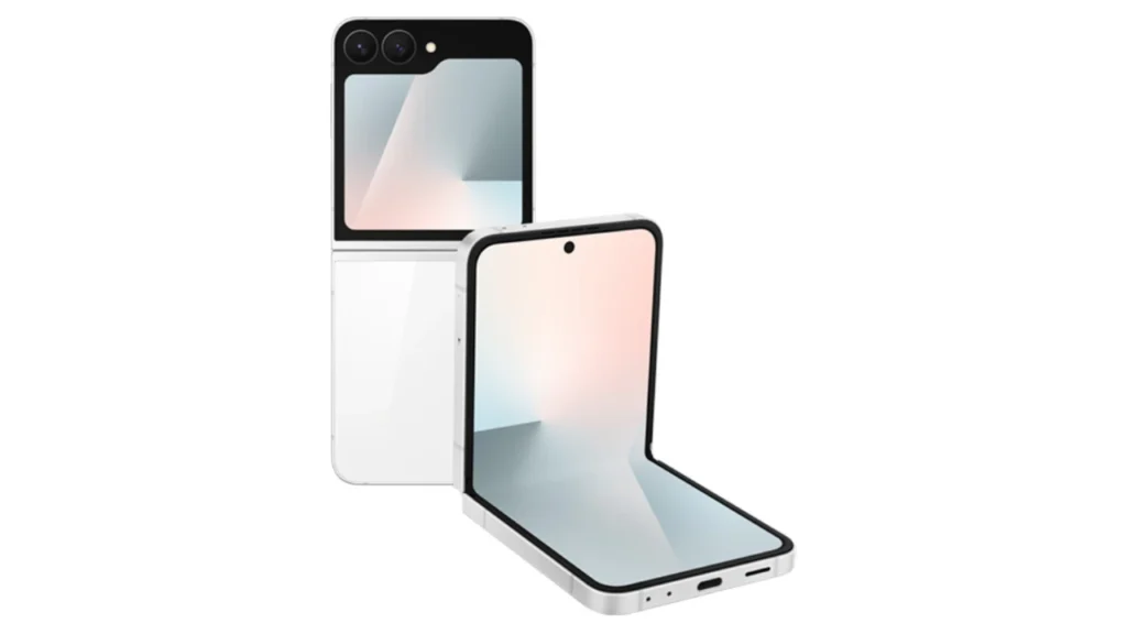 Design e Telas do Galaxy Z Flip 7 FE