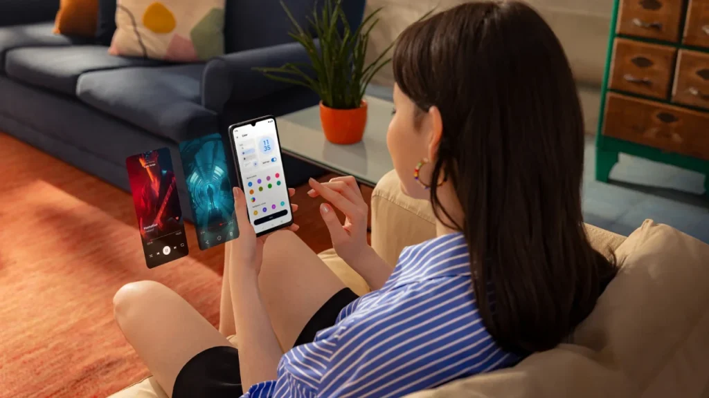 Design e Tela do Moto G06