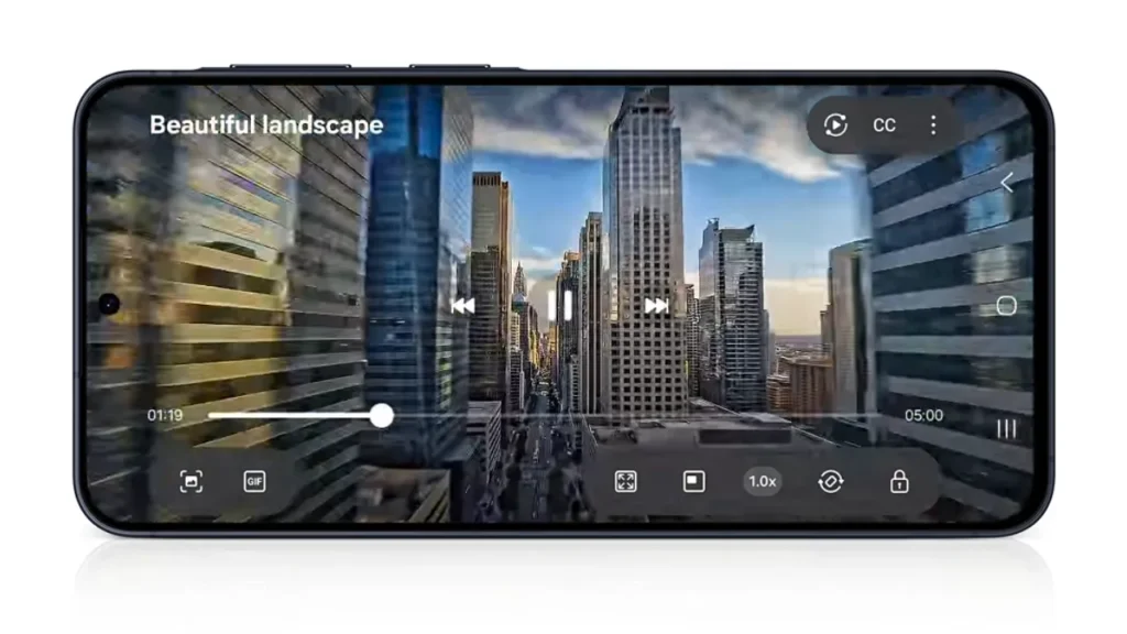 Tela do Galaxy A57