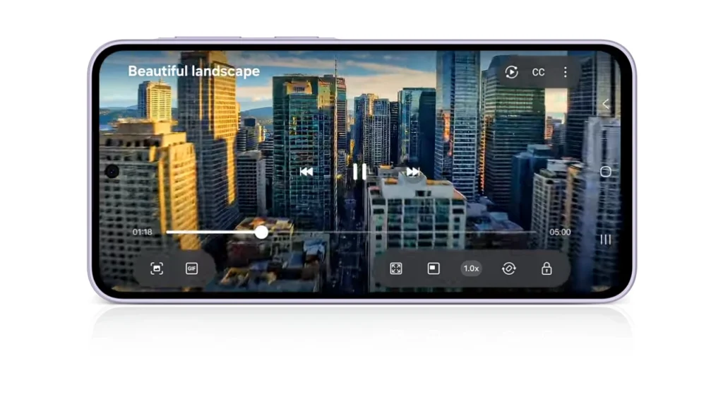 Tela do Galaxy A37