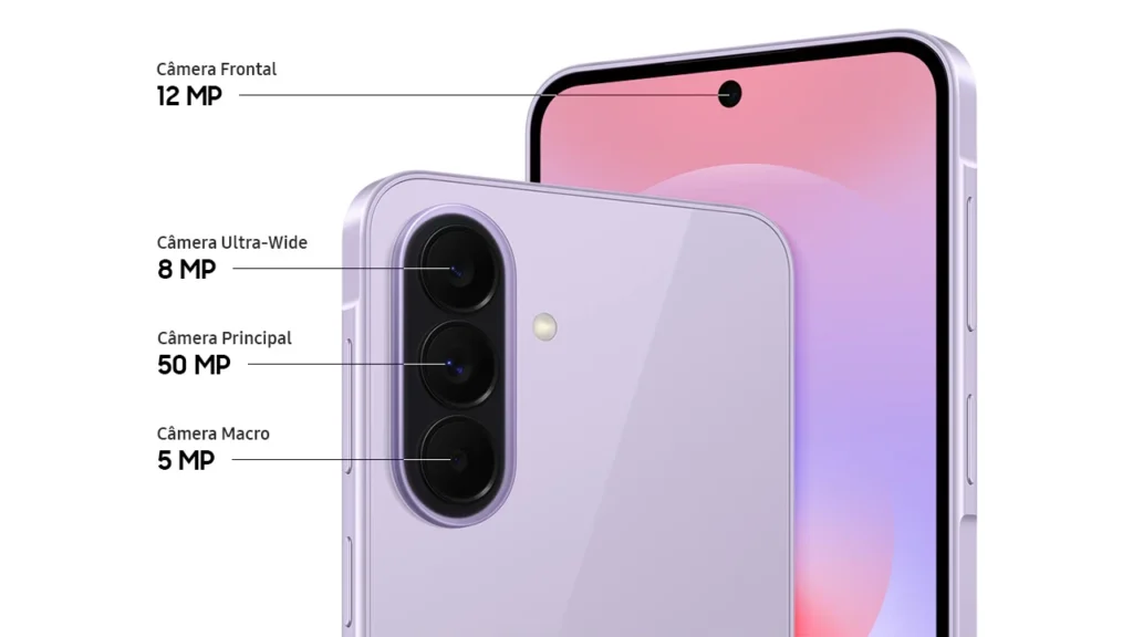 Câmeras do Galaxy A37