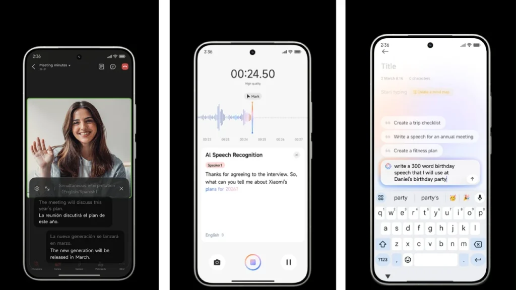Inteligência artificial no Xiaomi 15T Pro
